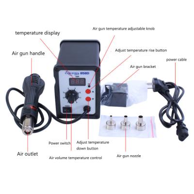 China Wholesale high quality electronic product soldering sockets can choose rework station hot air rework solder soldering station for sale