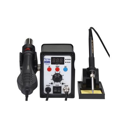 China Electronic Product Soldering Two-in-One Digital Display Adjustable Temperature Station Hot Air Rework Soldering Station Other Soldering Equipment for sale