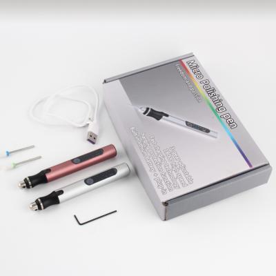 China Simple atmosphere factory direct supply of small electric engraving and polishing pens suitable for home use Elektrischer Schleifstift for sale