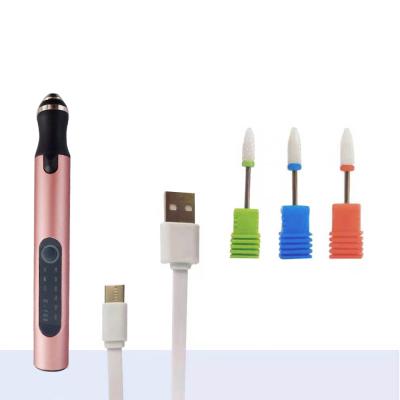 China High Quality Simple Atmosphere Small Rotary Cordless Polishing Pen With USB Rechargeable Electric Engraving Pen for sale