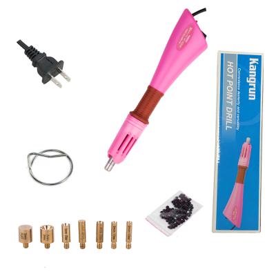 China Other Factory Wholesale Pink Color Box Heat Repair Rhinestone Applicator Rhinestone Transfer Packaging Tool for sale