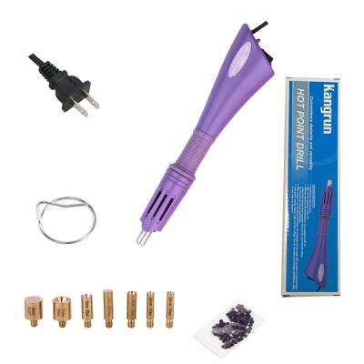 China High Quality American Rhinestone Slander Clothing Bags Grip Stick Repair Tool Ironing Purple Hot Accessories for sale