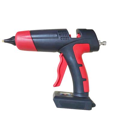 China Unrated Digital Display Wireless Temperature Adjustable Lithium Battery Melt Glue Gun Household DIY Hot Tool for sale