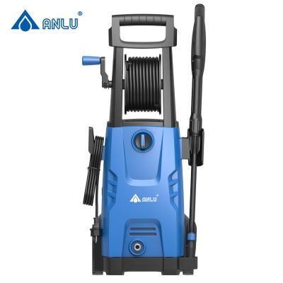 China ANLU Hotels Machine 2200W Electrical Water Copper Wire Motor 165bar High Pressure Washer Cleaner Max. Pressure and pressure 1700PSI for sale