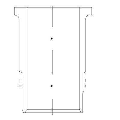 China Cast Iron Truck Part DT360 DT-360 Engine Part DT-360 Cylinder Sleeve 400006 101.86mm Cylinder Liner 1809935C4 for sale