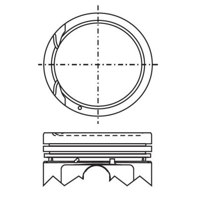 China Aluminum Alloy G4LA Engine Piston 23041-03230 23041-03240 23041-03250 71.00mm DOHC 16V Piston for sale