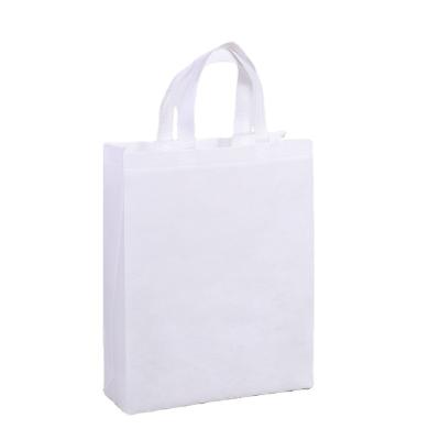 China Durable White Noven Tote Grocery Shopping Bags cloth storage bag for sale