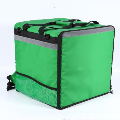 China Waterproof Big waterproof Thermal insulated grocery bag pizza thermo bag motorcycle food delivery bag for sale