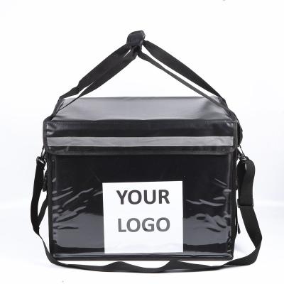 China Waterproof Custom made 62L waterproof Durable bike food delivery bag low MOQ cooler bag with compartment for sale