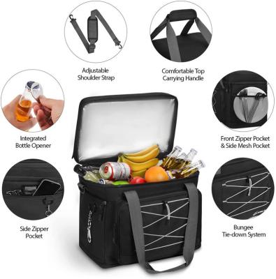 China Waterproof Portable Travel Cooler Bag 60/75 Soft Collapsible Lunch Boxes Large Waterproof Camping Cooler for sale