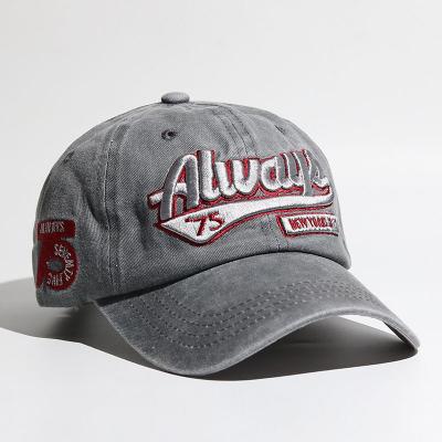 China JOINT Baseball Cap With Letter Logo Custom Embroidery Running Hat for sale