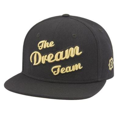 China New Embroidery Designed COMMON Logo Cap Snapback Hat Customization for sale