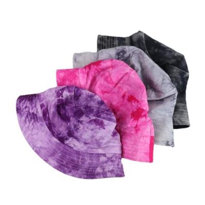 China Custom Parasol Tie Dye Printed Fishing Hats For Men for sale