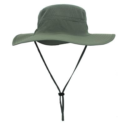 China Sunshade Water Proof Wide Brim Fisherman Bucket Hat And Hat For Men for sale