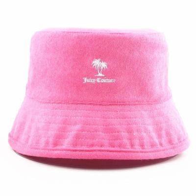 China Adult Terry Cloth Fisherman Bucket Sunshade Hat Covers For Women Men Unisex for sale