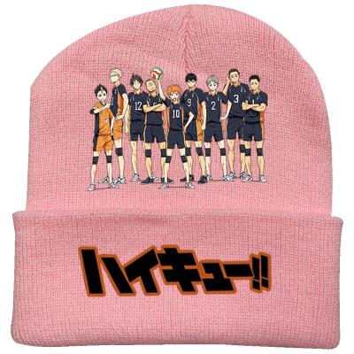 China COMMON Fashion All Over Printing Beanie Caps For Women Winter Hat for sale