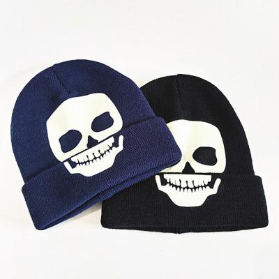 China Quality COMMON Goods All Over Print Beanies Hats Knit With Custom Logo for sale