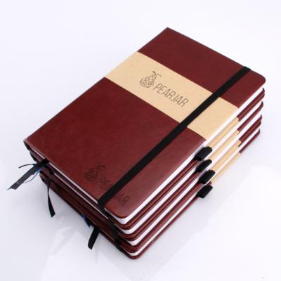 China A5 Hardcover Color Change Notebook Opens Customized PU Leather Notes Notebook for sale