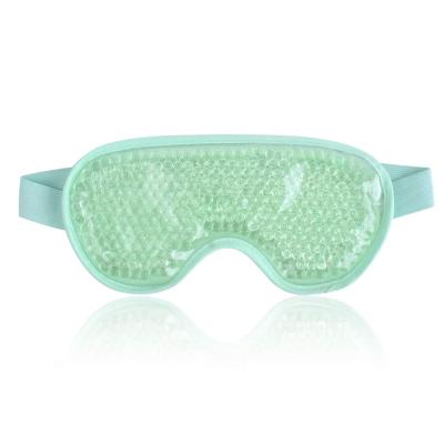 China Eye Bead Gel Body Health Care Custom Hot Cold Compress Microwavable and Freezable Mask for sale