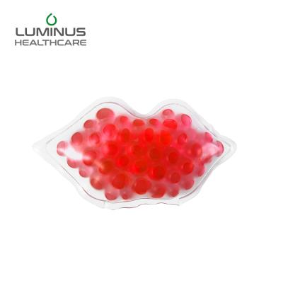 China Body Health Care Reusable Soft Magic Soft Hot Cold Packed Gel Lip Form for sale