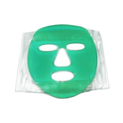 China shoulder & Neck Muscle Pain Relief Soft PVC Full Face Gelmask Sleep Cooling Facemask For Face Detumescence for sale