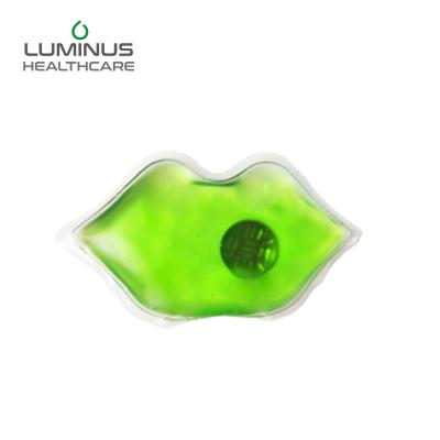 China Lip Shape Click Heat Magic Soft Hot Wrap Reusable Body Health Care Design for sale