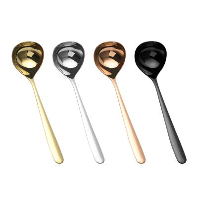 China 304 Stainless Steel Spoon Cookware Factory Wholsale Modern High Quality Soup Spoon for sale