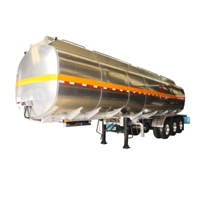 China Truck Trailer 3 Axle 45000 Liters 50000L Capacity Gasoline Fuel Diesel Tanker Semi Trailer For Sale for sale