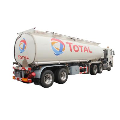 China Truck new 30000L 60000L gasoline oil tanker semi trailer oil tanker trailer for sale for sale