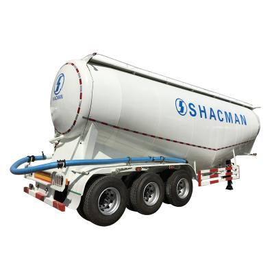 China Heavy duty bulk cement silo bulker trailer cement tanker truck trailer truck powder heavy duty bulk trailer for sale for sale