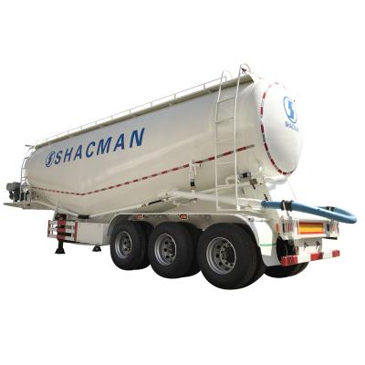 China Truck trailer best selling 3 axle dry cement fly ash cement bulker trailer bulk powder carrier tank semi truck trailer for sale for sale