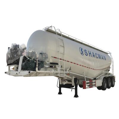 China High efficiency bulk cement powder tanker semi truck flyash transport trailer truck semi trailer truck for sale for sale