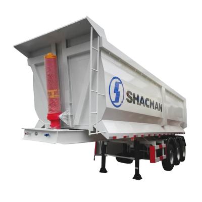 China Truck Trailer Factory Price 4 Axles 60 80 Ton Tipping Dump Tipper Semi Truck Trailer For Sale for sale