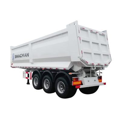 China Semi Truck Trailer Trailer Hydraulic Mineral Tipping Truck Dump Trailer 3 Axle 4 Axle 40 Cubic Meter 45 Cubic Meter 60 Ton Tipper Trailer for sale