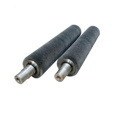 China Grinding Manufacturers Winding Type Brush Roll Metal Wire Nylon Wire Brush Roll Polishing And Grinding Roll Brush for sale