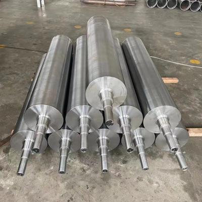 China Printing Stores Industrial Stainless Steel Rolls 304 Chrome Plated Customized For Paper And Textile Industry for sale