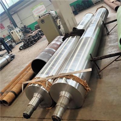 China Printing Magazines Manufacturers Customize Chrome Plated Steel Rollers With Heating And Cooling Functions , Stainless Steel Rollers for sale