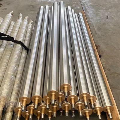 China Machinery Roller Conveying Line Roller Chrome Plated Stainless Steel Roller for sale