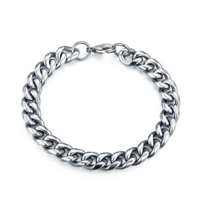 China Good Marlary Fashionable Chain Design 316L Stainless Steel For Men's Promotional Bangle Jewelry Bracelet for sale