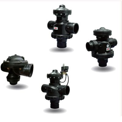 China AIGER Easy To Use Two Position Three Way Backwash Valve For Irrigation for sale