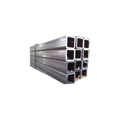 China Hot sales black hollow square section liquid carbon steel pipe ASTM S355 j2 and rectangular steel pipe tube for sale