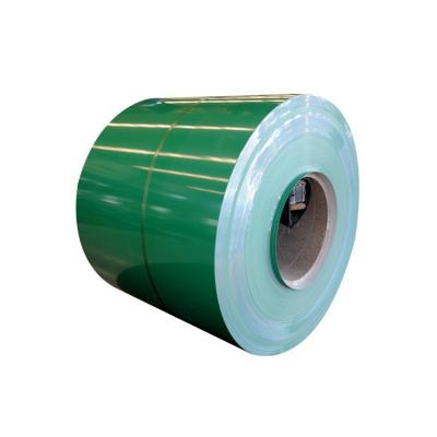 China Making pipes Prepainted galvanized steel coil ppgi green color for roofing construction for sale