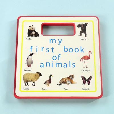 China Wholesale Fashion Design Toddler Animal Leaning Books Educational English Children Learning ZD-EVA001 for sale