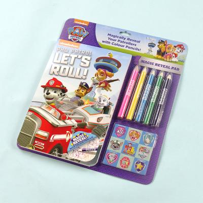 China Educational Funny Stationery Toy Custom New Style School Kit Writing Pad Set Supplies for Kids Stationery Set for sale