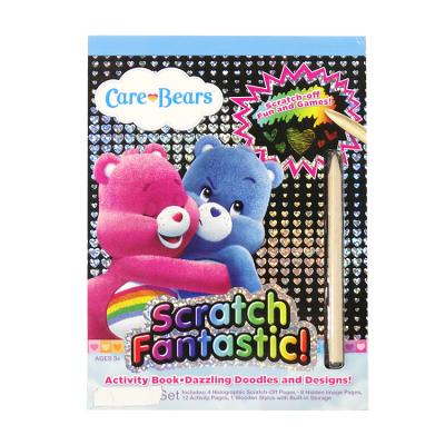 China paper & Creative Cardboard Supply OEM Scratch Book Scratch and Spark Activity Scratch Art with Tools for sale