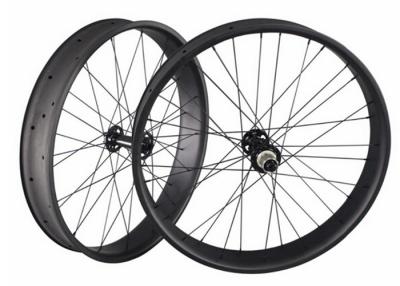 China Speiche Toray 700 100MM der Matt-/glatter 26 Zoll-fette Fahrrad-Rad-drei Breite zu verkaufen