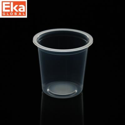 China Factory Supply 7.5oz/221ml EVOH Disposable High Barrier Custom Disposable Cups Yogurt Packaging Reusable Plastic Cup With Lids for sale