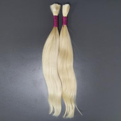 China Other Cabelo Humano Loiro Double Drawn Cuticle Aligned 613 Virgin Human Hair Brazilian Hair High Quality Bulk Raw Hair Grade Ghrehair for sale