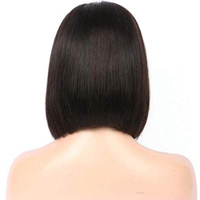 China Best Price High Quality Soft Bob Style Short Wig Brazilian Lace Front Wig Virgin Human Hair Bob Wigs For Black Women for sale