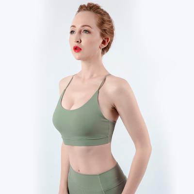 China Factory direct sales viable knitted yoga tank tops gym woman solid sleeveless yoga top for sale